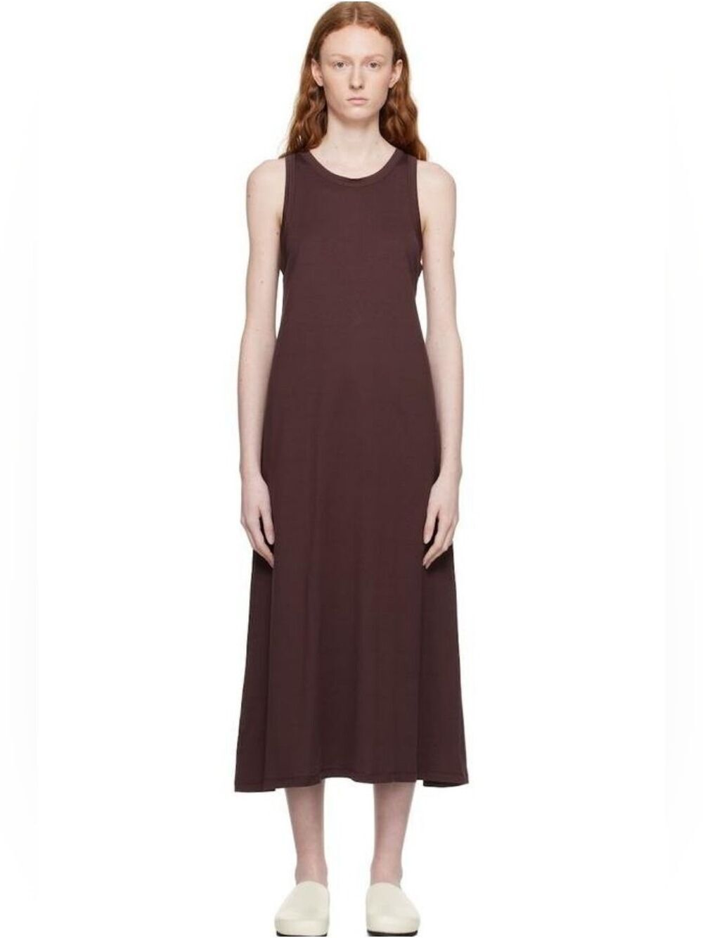 STUDIO NICHOLSON FLINT DRESS IN OXBLOOD size M(3) in EUC